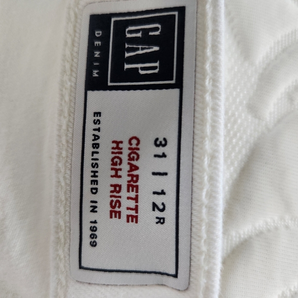 GAP womens cigarette high rise jeans - Picture 5 of 5